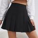 Спідниця теніска в чорному кольорі  skirt_00 фото 1